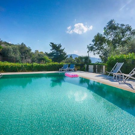 Villa Afionas - 3 Minutes From The Beach With Heated Eco-Pool And Sunset View Extérieur photo