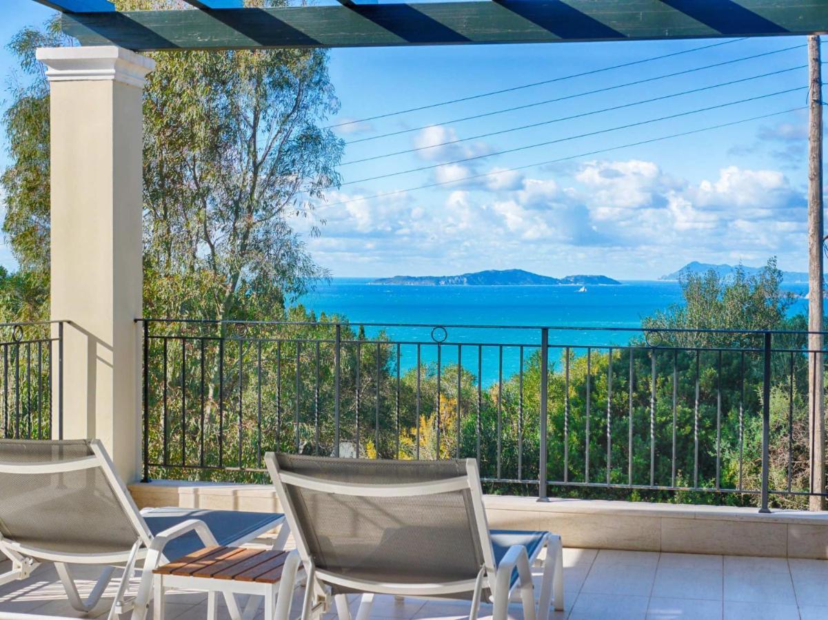 Villa Afionas - 3 Minutes From The Beach With Heated Eco-Pool And Sunset View Extérieur photo