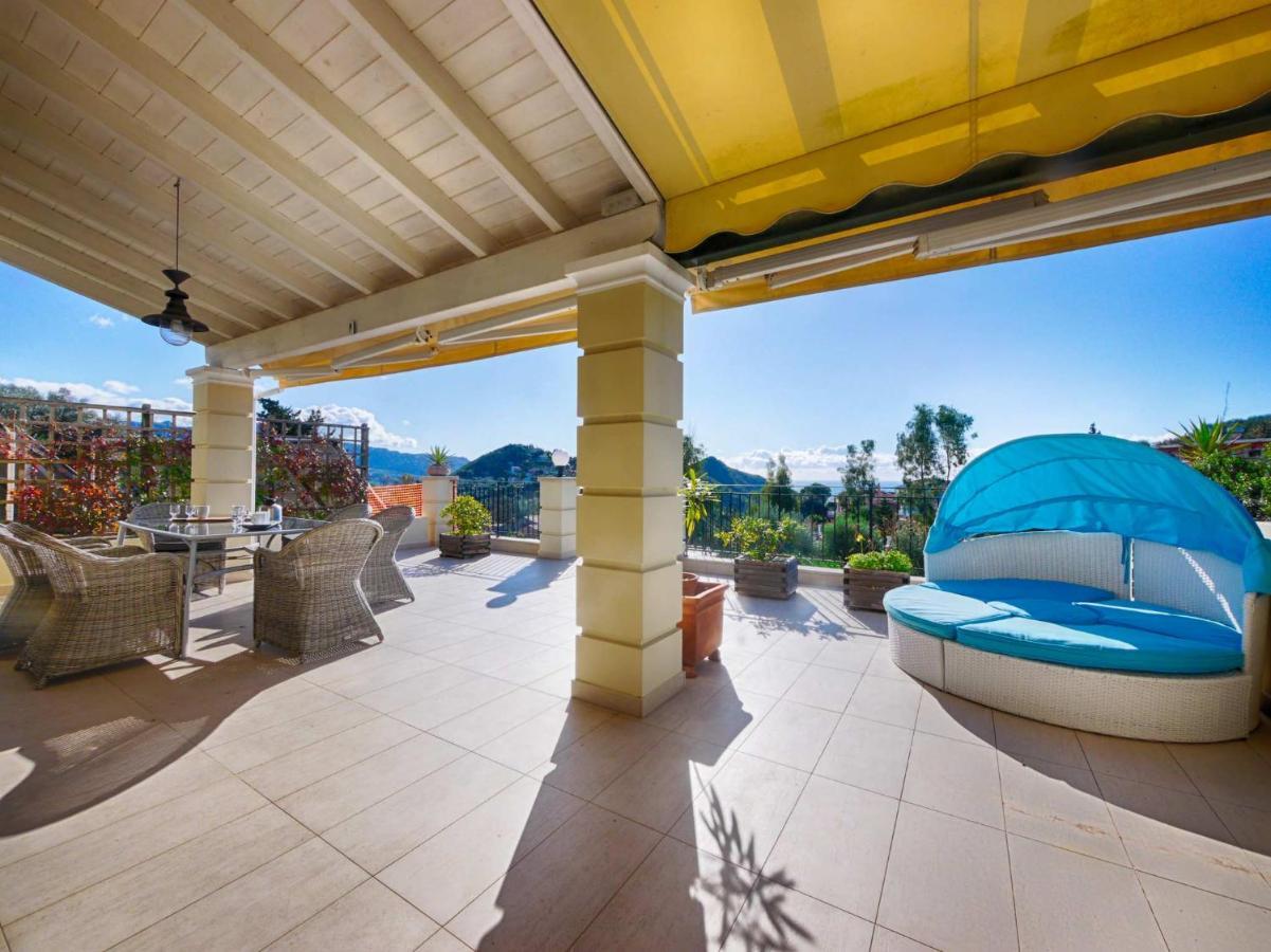 Villa Afionas - 3 Minutes From The Beach With Heated Eco-Pool And Sunset View Extérieur photo