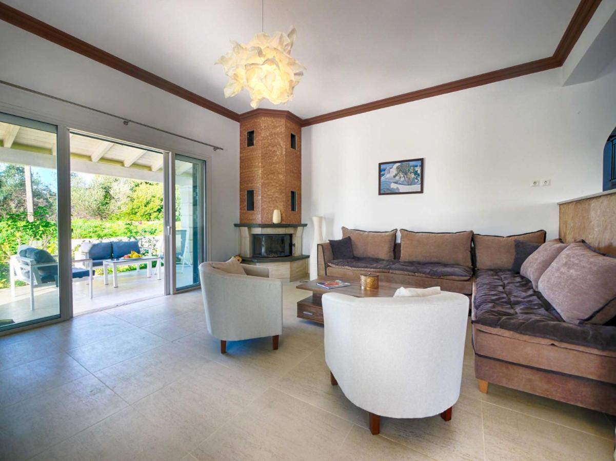 Villa Afionas - 3 Minutes From The Beach With Heated Eco-Pool And Sunset View Extérieur photo