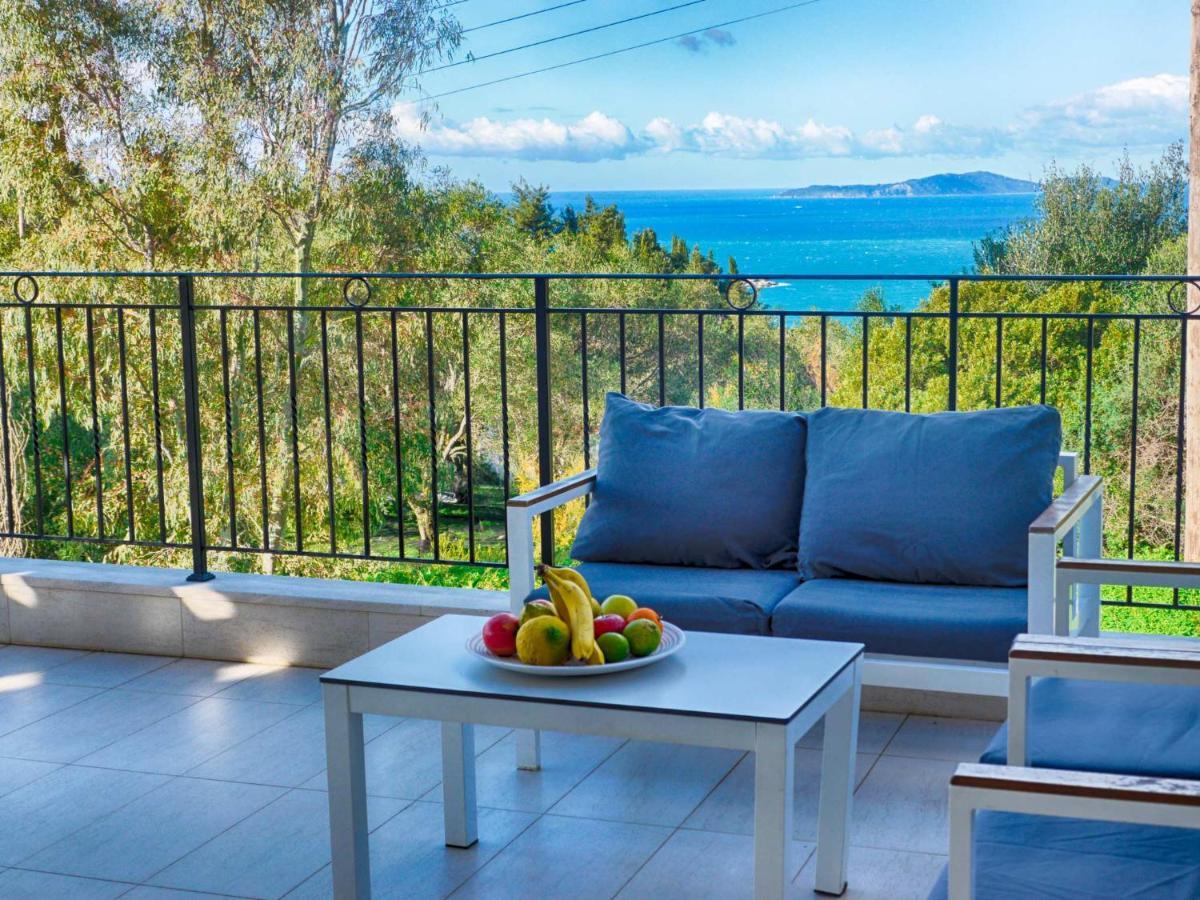 Villa Afionas - 3 Minutes From The Beach With Heated Eco-Pool And Sunset View Extérieur photo