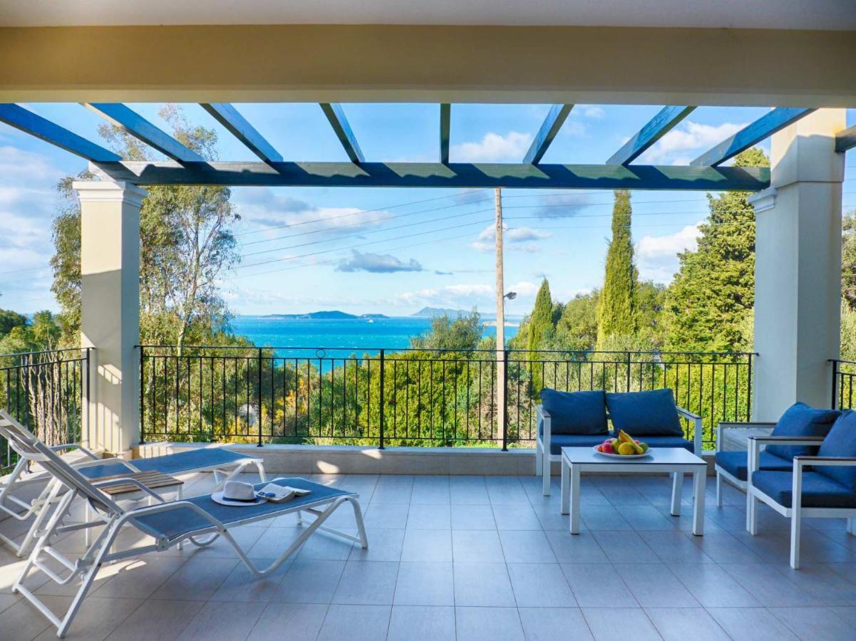 Villa Afionas - 3 Minutes From The Beach With Heated Eco-Pool And Sunset View Extérieur photo