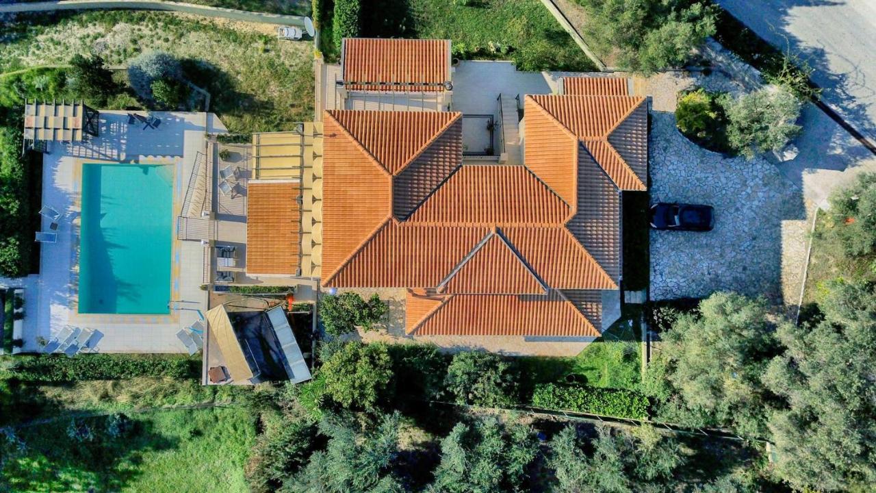 Villa Afionas - 3 Minutes From The Beach With Heated Eco-Pool And Sunset View Extérieur photo